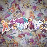 Pokemon Sticker-Set mit 10 legendären Pokemon