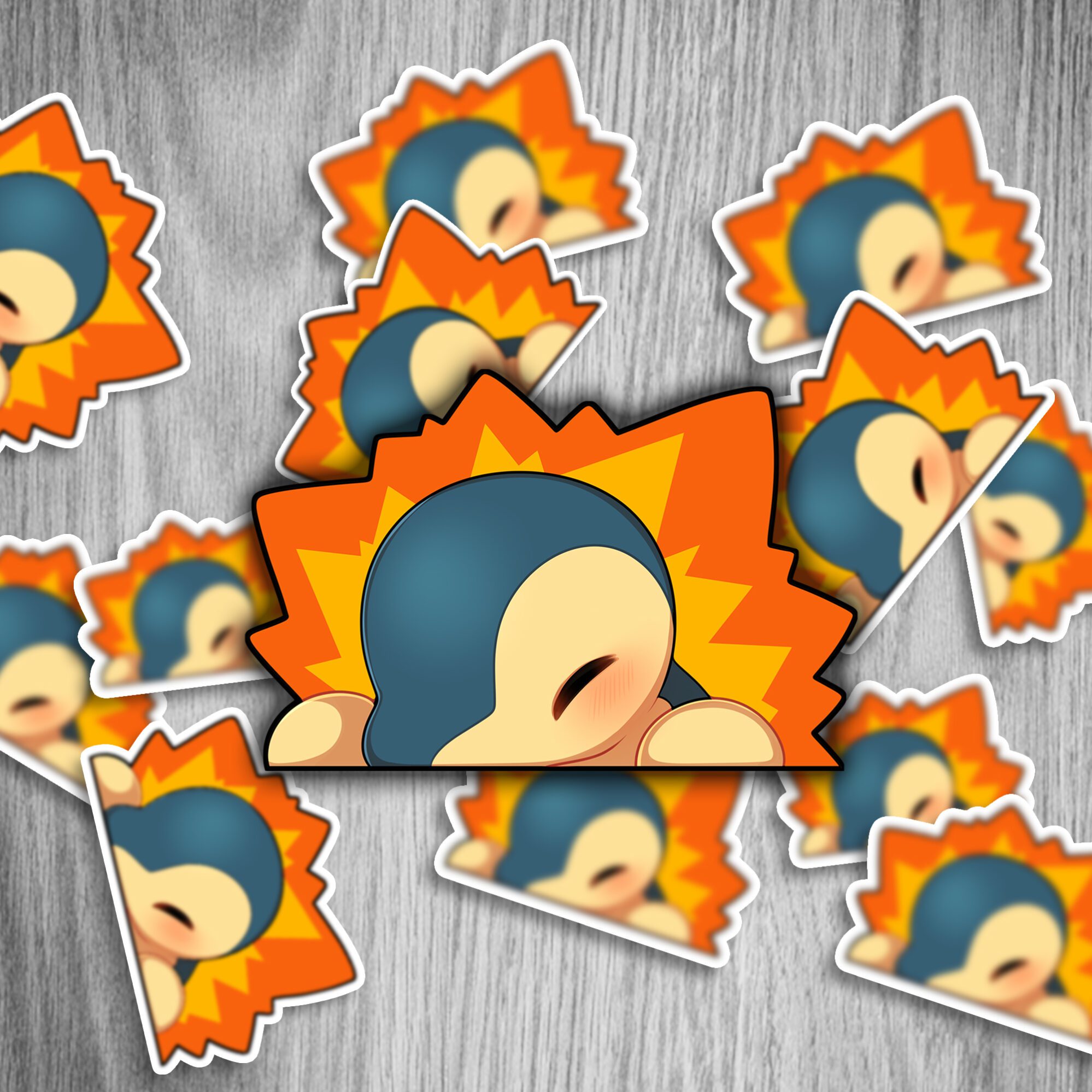 Pokémon Gen 2 Starter Sticker | 12 cm 2 Pokemon Sticker Gen 1 Starter Set: Shiggy, Glumanda & Bisasam