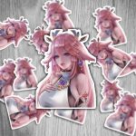 Genshin Impact Yae Miko Sticker – Wasserfest und UV-geschützt 2 Stück