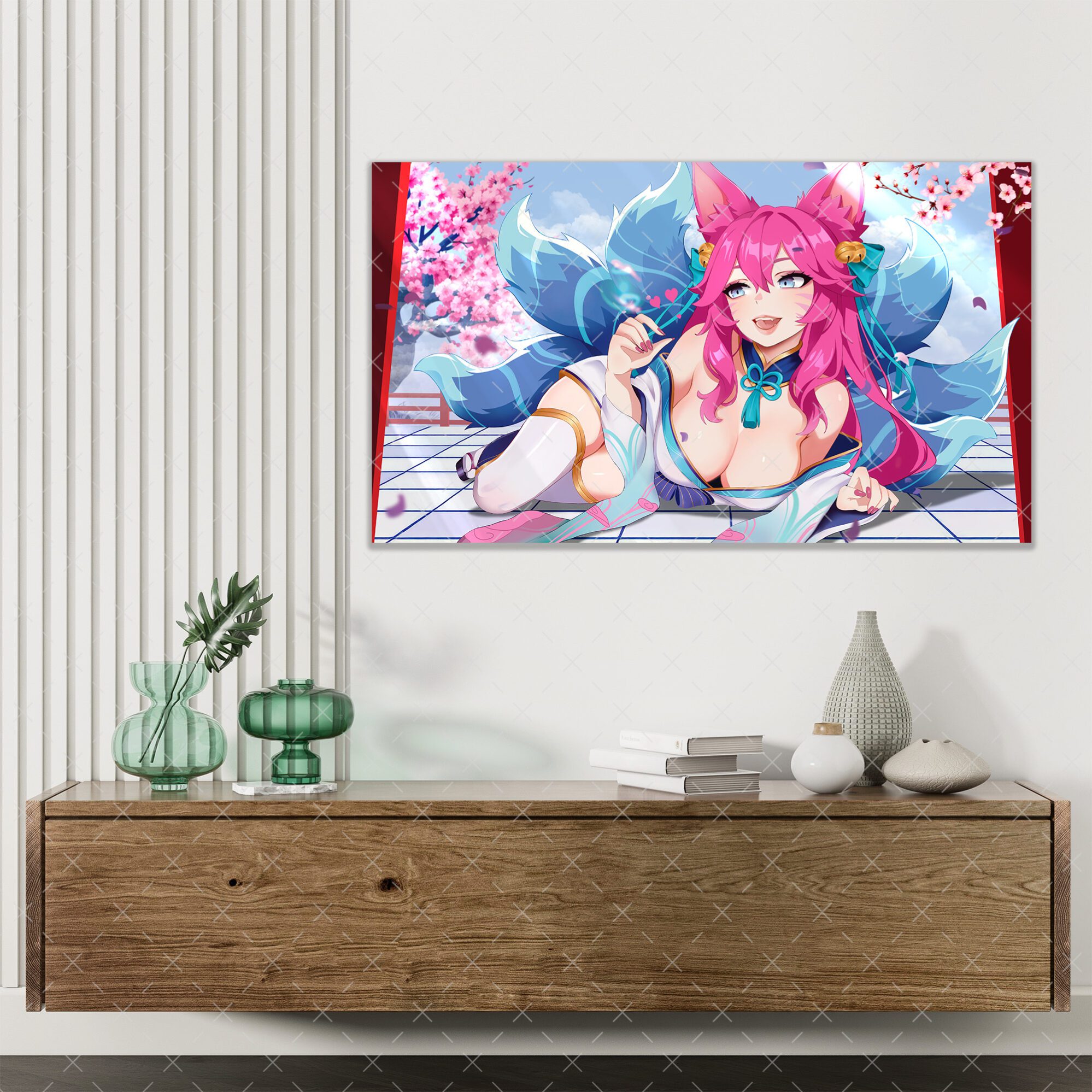 Spirit Blossom Ahri Poster – Hochwertiger Druck auf Premium-Posterpapier von League of Legends 1 Spirit Blossom Ahri Poster – Hochwertiger Druck auf Premium-Posterpapier von League of Legends