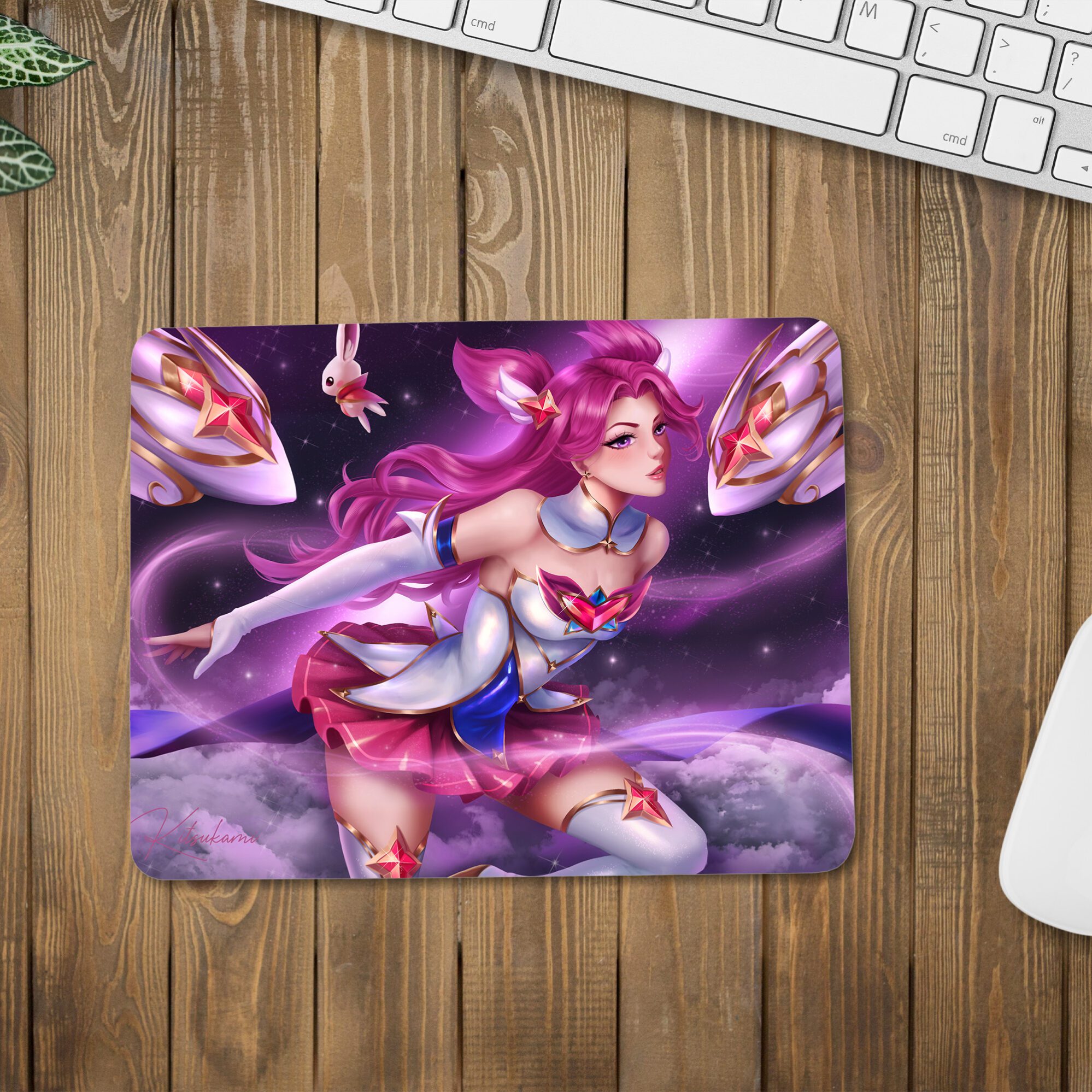 League of Legends Gaming-Mauspad – Star Guardian Kai'Sa Design, rutschfest & abwischbar 1 Zenless Zone Zero Gaming-Mauspad – Rutschfester Komfort mit abwischbarer Oberfläche