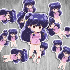 Zenless Zone Zero Sticker Jane Doe – Gaming Aufkleber, wasserfest & UV-beständig, 6 cm, 2 Stück