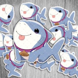 Zenless Zone Zero Sticker Jane Doe – Gaming Aufkleber, wasserfest & UV-beständig, 6 cm, 2 Stück