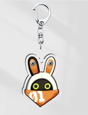 Zenless Zone Zero Schlüsselanhänger – Bangboo Acrylanhänger, kratzfest