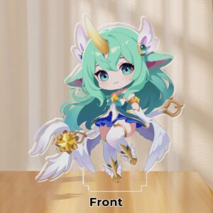 League of Legends Star Guardian Soraka Acryl Standee – 102x89 mm Figur mit stabilem Standfuß
