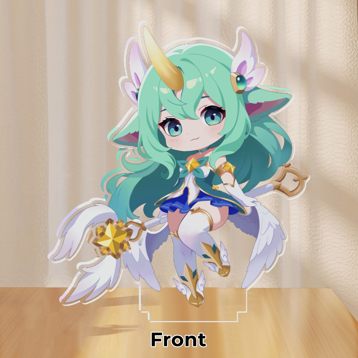 League of Legends Star Guardian Soraka Acryl Standee – 102x89 mm Figur mit stabilem Standfuß 1 League of Legends Star Guardian Soraka Acryl Standee – 102x89 mm Figur mit stabilem Standfuß