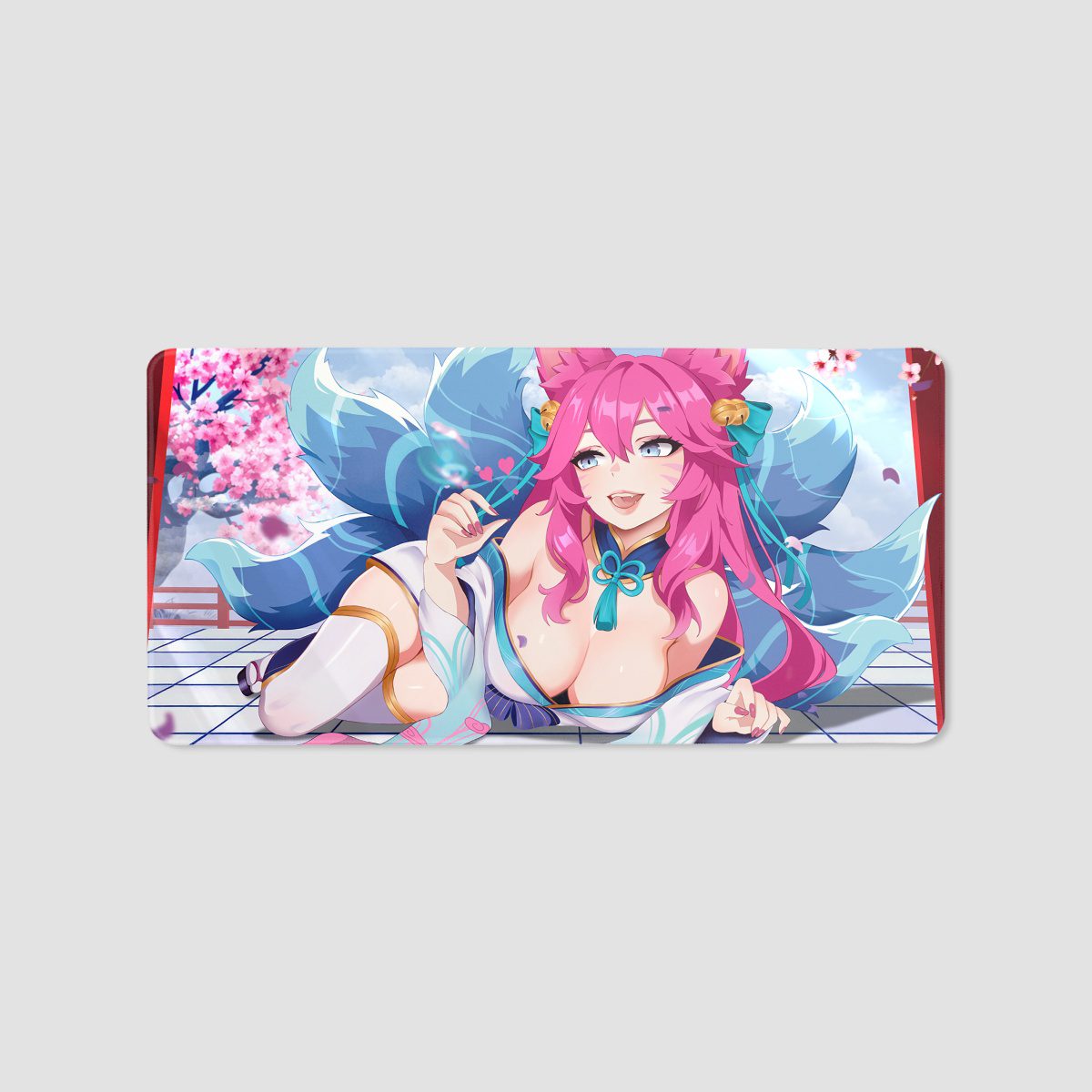League of Legends Gaming Mauspad – Spirit Blossom Ahri Design 2 League of Legends Gaming Mauspad – Spirit Blossom Ahri Design – Bild 2