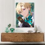 Honkai Star Rail Poster Aventurine – Hochwertiger Druck auf 170g Papier