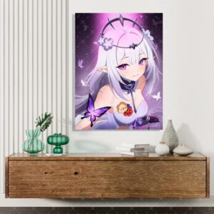 Honkai Star Rail Poster Aventurine – Hochwertiger Druck auf 170g Papier
