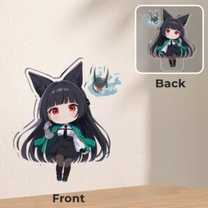 Zenless Zone Zero Miyabi Hoshimi Acryl Standee – 104 mm Figur mit stabilem Standfuß