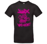 Jinx Was Here T-Shirt – Unisex Gaming Shirt für Arcane & LoL Fans – Hochwertiger Druck, Streetwear Stil