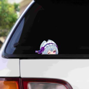 Genshin Impact Autoaufkleber Yumemizuki Mizuki Peeker – UV-beständig & wasserfest