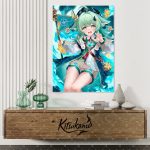 Honkai Star Rail Huohuo Poster Anime Fanart Gaming Gacha Druck