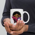 Pokemon ZA Tasse 330ml Keramik weiß Anime Corbeau Design spülmaschinenfest mikrowellenfest Otaku Geschenk kein offizielles Merchandise