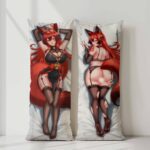 Dakimakura Bezug Kitsumi oder Mira 150x50 cm 2 Way Tricot Doppelseitig Waschbar Hochwertiger Anime Kissenbezug Mit Seitlichem Reißverschluss