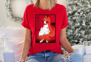 Kitsukami T-Shirt mit Kitsumi Motiv | VTuber OC Anime Shirt