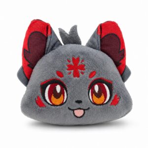 Kuroko Plüschanhänger 10 cm – Kitsumis kleiner Kitsune-Begleiter