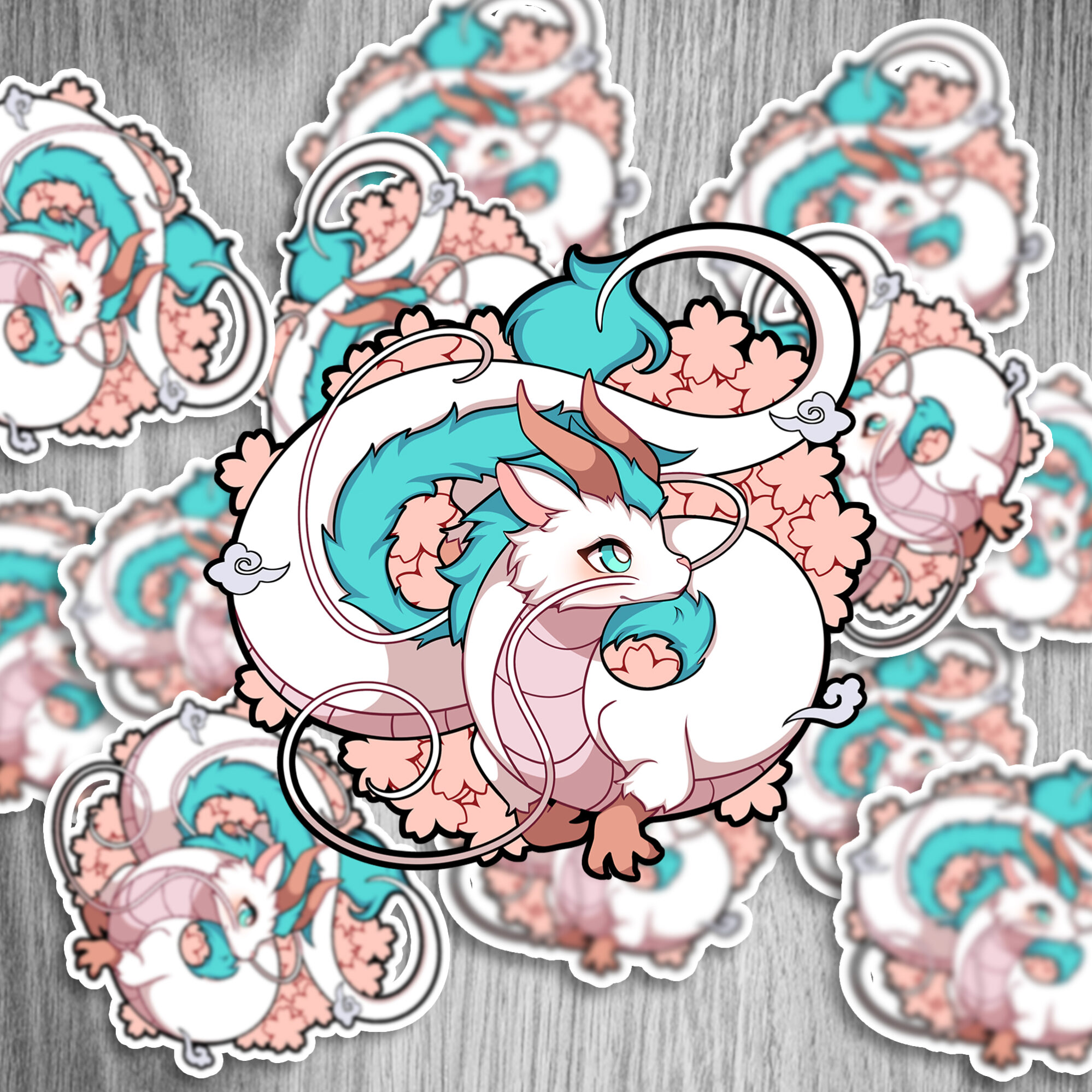 Haku Sticker aus Chihiros Reise ins Zauberland 1 Haku Sticker aus Chihiros Reise ins Zauberland