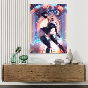 Frieren Anime Poster auf A3 und A4 Semi Glossy Papier