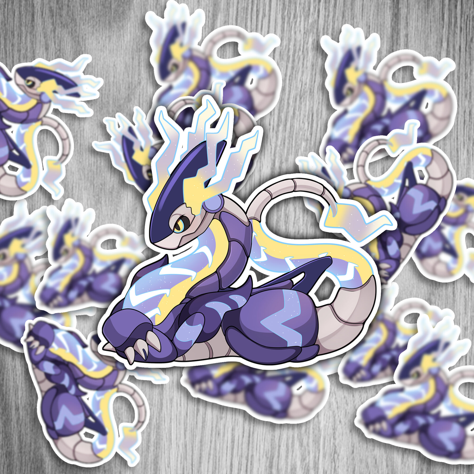 Pokémon Sticker – Koraidon und Miraidon Design 2 Pokémon Sticker – Koraidon und Miraidon Design