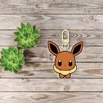 Pokemon Evoli Evolutionen Acryl Schlüsselanhänger - Kratzfest