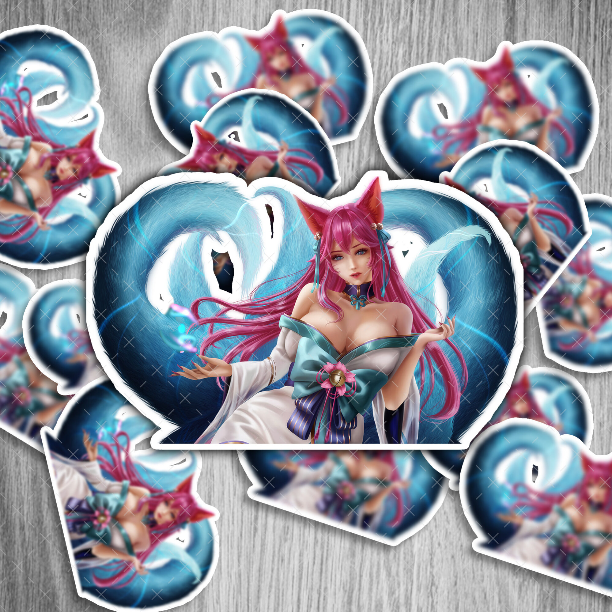 Produkttitel: Spirit Blossom Ahri Sticker für Peeker - League of Legends, wasserfest & UV-beständig 1 Produkttitel: Spirit Blossom Ahri Sticker für Peeker - League of Legends, wasserfest & UV-beständig