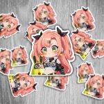 Zanless Zone Zero Sticker – Nicole Demara – Wasserfest & UV-beständig – 2 Stück