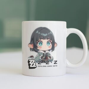 Zenless Zone Zero Tasse – Nicole Demara, Jane Doe & Nekomiya Mana – Verschiedene Anime & Gaming Motive