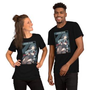 Zenless Zone Zero T-Shirt – Gaming-Shirt mit hochwertigem Jane-Doe-Design – Unisex – Weiß oder Schwarz
