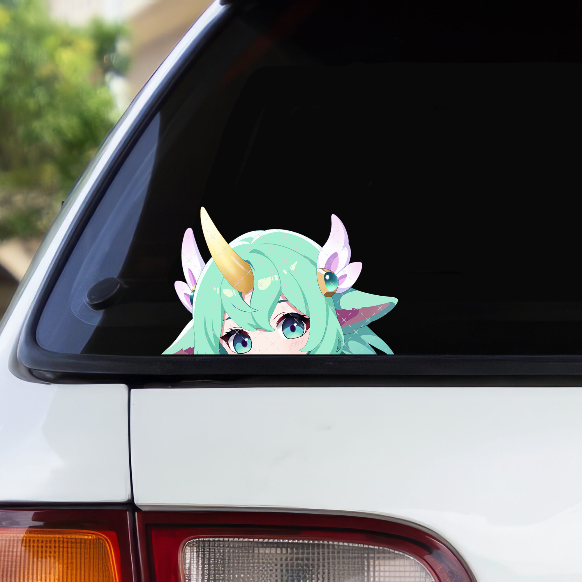 League of Legends Peeker Sticker – Star Guardian Soraka, wasserfest & UV-beständig, 12 × 7,5 cm, 2 Stück 1 League of Legends Peeker Sticker – Star Guardian Soraka, wasserfest & UV-beständig, 12 × 7,5 cm, 2 Stück