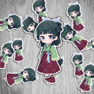 Zenless Zone Zero Sticker Jane Doe – Gaming Aufkleber, wasserfest & UV-beständig, 6 cm, 2 Stück