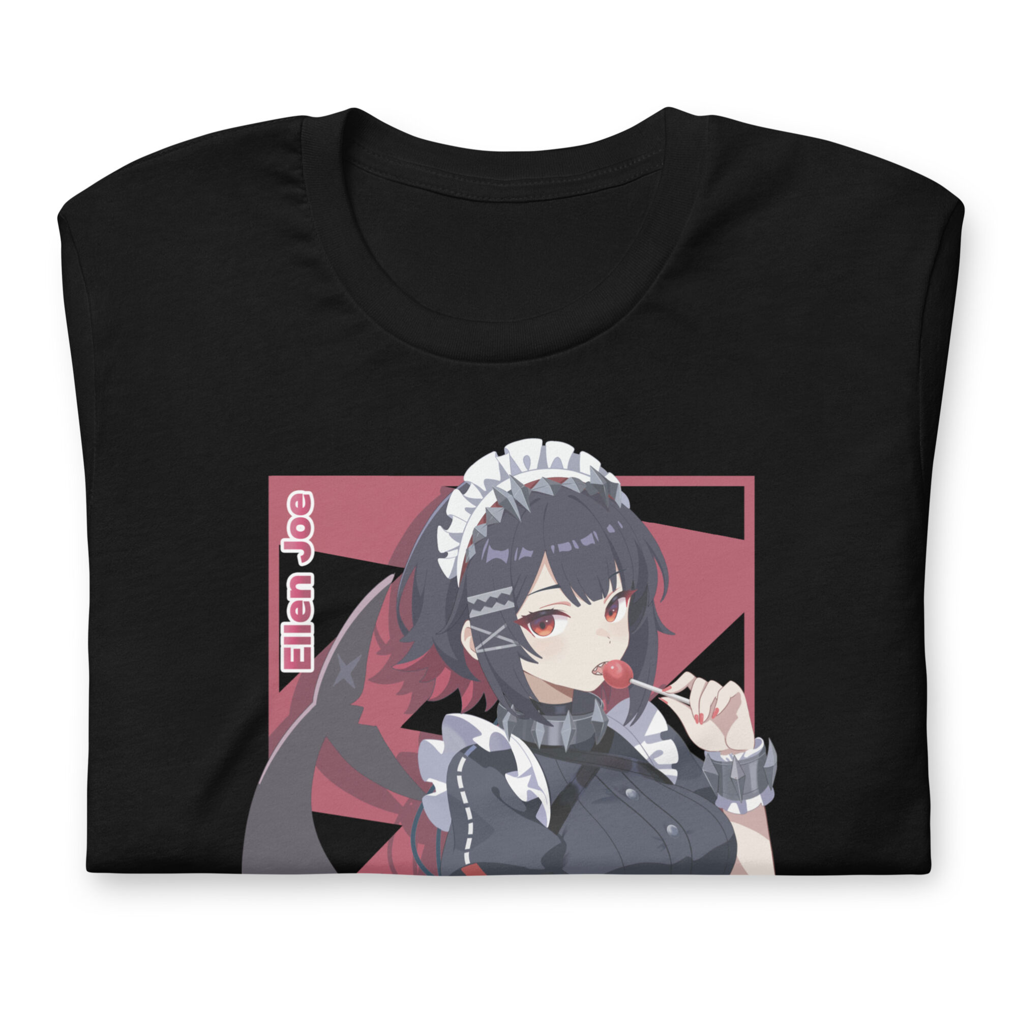Zenless Zone Zero T-Shirt mit Ellen Joe Motiv – Unisex, Weiß/Schwarz, 100 % Baumwolle 4 Zenless Zone Zero T-Shirt mit Ellen Joe Motiv – Unisex, Weiß/Schwarz, 100 % Baumwolle
