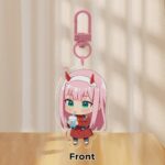 Darling in the Franxx Schlüsselanhänger – Zero Two Acrylanhänger, kratzfest