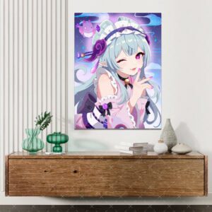 Honkai Star Rail Poster Aventurine – Hochwertiger Druck auf 170g Papier