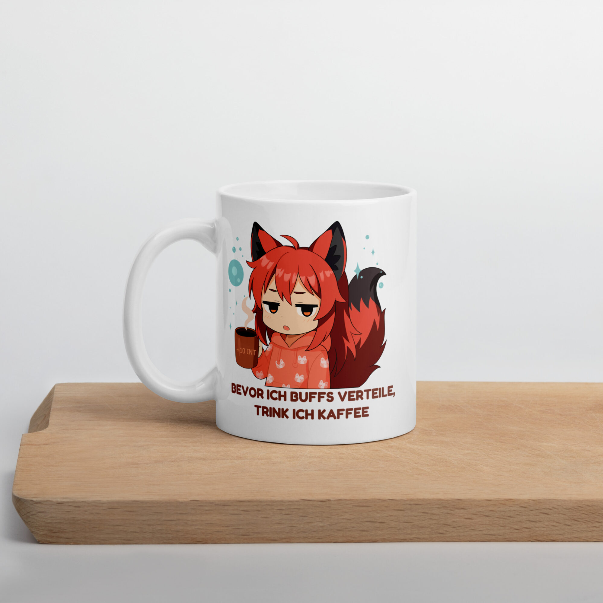 Lustige Gaming Tasse mit Anime Fuchs Kitsumi Motiv – Weiß, 330 ml, Mikrowellen- & Spülmaschinenfest - Design von Kitsukami 2 Lustige Gaming Tasse mit Anime Fuchs Kitsumi Motiv – Weiß, 330 ml, Mikrowellen- & Spülmaschinenfest - Design von Kitsukami