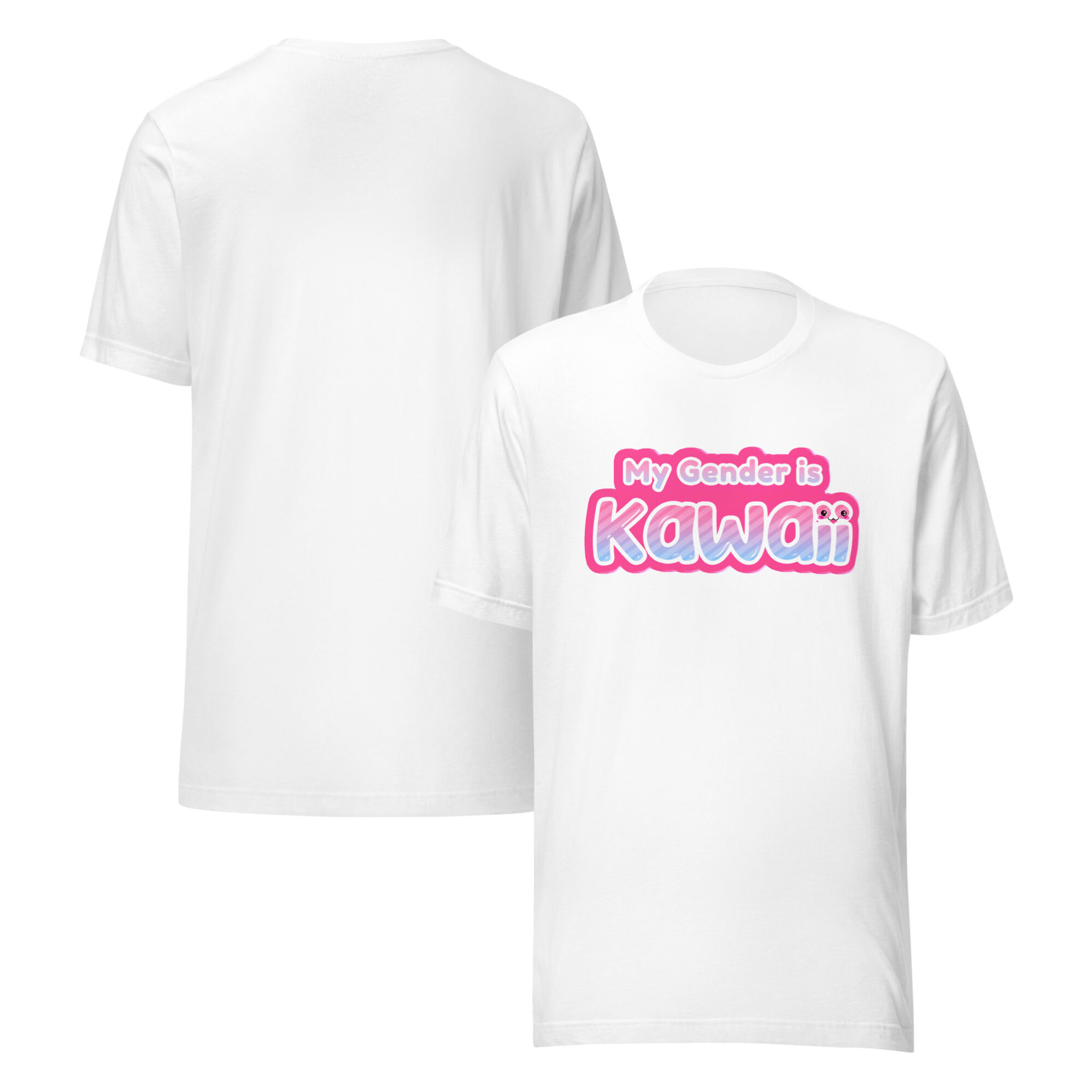 My Gender ist Kawaii T-Shirt im Anime Gaming Style aus Baumwolle 6 My Gender ist Kawaii T-Shirt im Anime Gaming Style aus Baumwolle