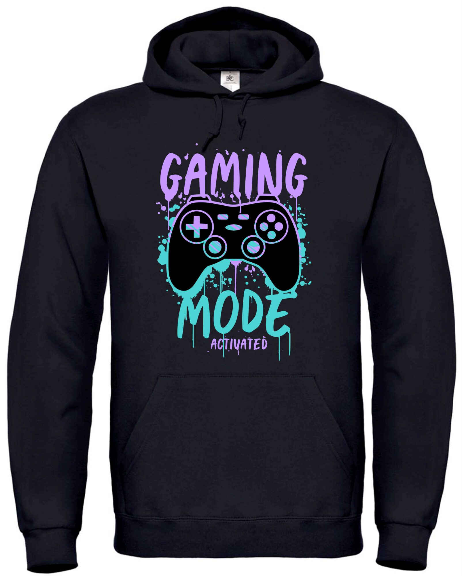 Gaming Mode Hoodie – Unisex Kapuzenpullover Schwarz/Grau – Gamer Pullover – Für Zocker – Größen S–XXL 1 Gaming Mode T-Shirt – Schwarz/Weiß – Unisex Gamer Shirt – Perfekt für Zocker – Größen S–XXL