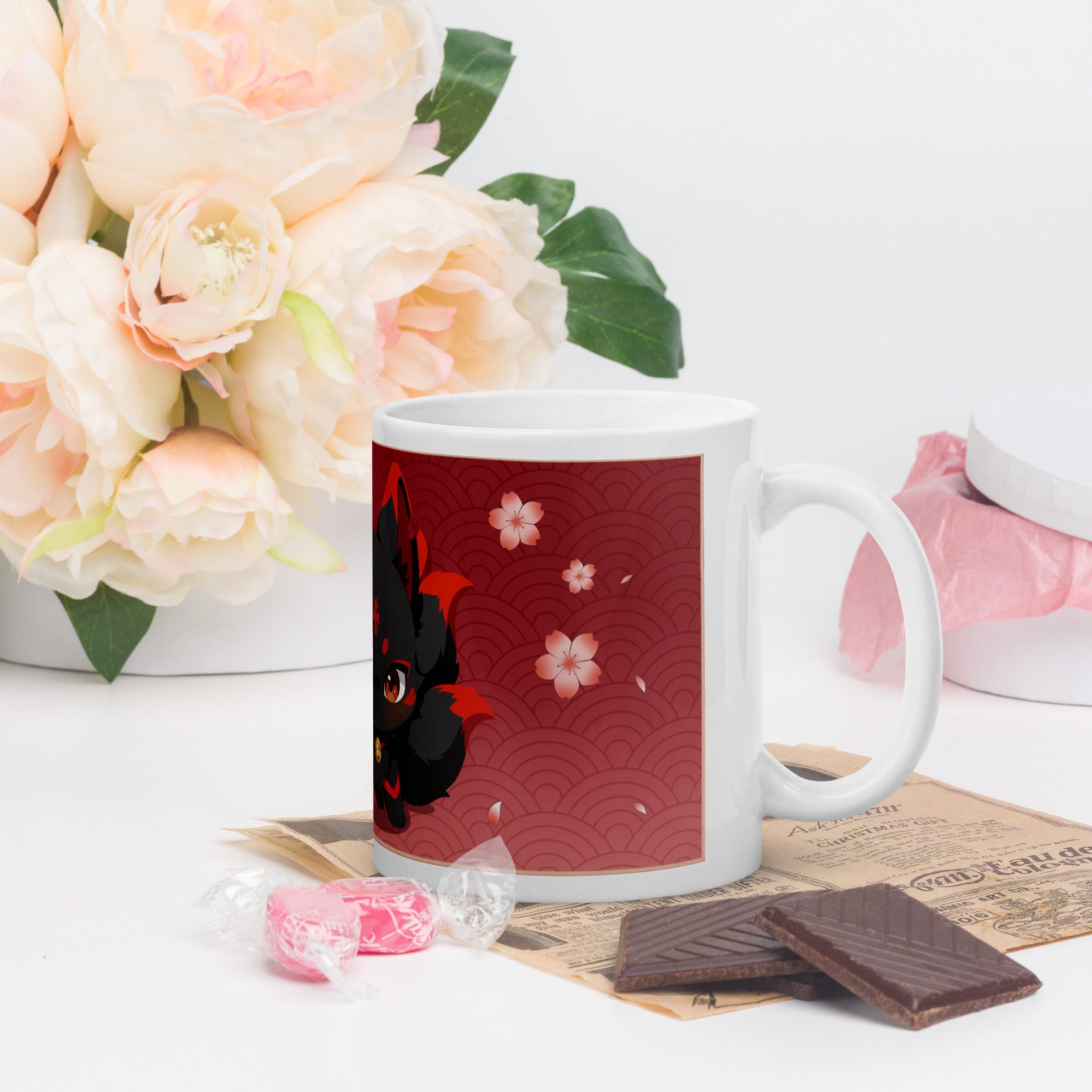 Kuroko Kaffeetasse Anime Design von Kitsukami Weiß Keramik 330ml Spülmaschinenfest Mikrowellengeeignet Kawaii Tasse für Otakus und V Tuber Fans 9 Kuroko Kaffeetasse Anime Design von Kitsukami Weiß Keramik 330ml Spülmaschinenfest Mikrowellengeeignet Kawaii Tasse für Otakus und V Tuber Fans
