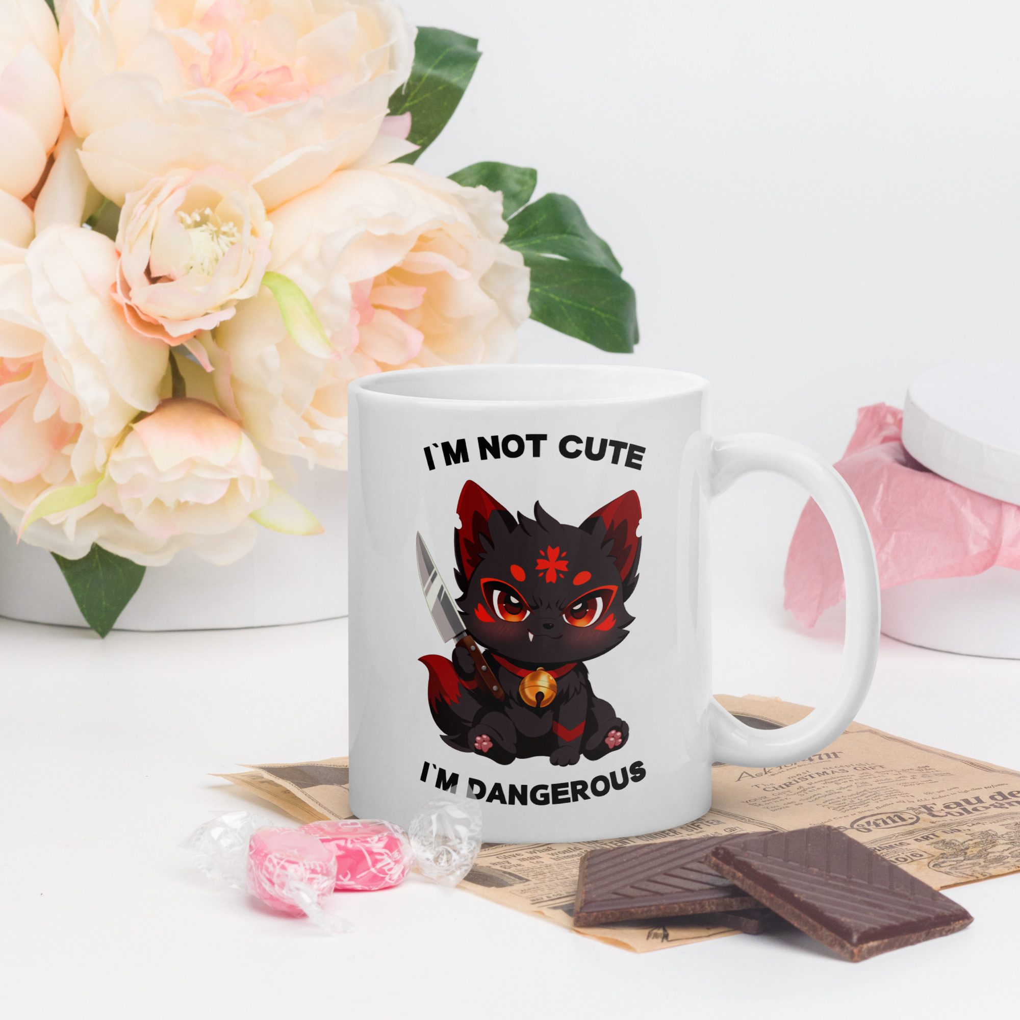 Kuroko Kaffeetasse 330ml Keramik weiß Kitsune Anime V Tuber PNG Tuber kawaii Otaku spülmaschinenfest mikrowellenfest 2 Pokemon ZA Tasse 330ml Keramik weiß Anime Corbeau Design spülmaschinenfest mikrowellenfest Otaku Geschenk kein offizielles Merchandise
