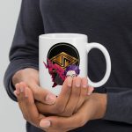 Pokemon ZA Tasse 330ml Keramik weiß Anime Corbeau Design spülmaschinenfest mikrowellenfest Otaku Geschenk kein offizielles Merchandise