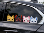 Kuroko Elemental Auto Peeker Aufkleber 12 cm - Kitsukami VTuber-Maskottchen